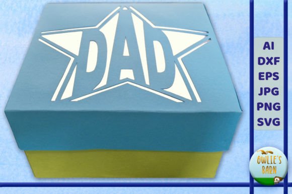 Box for Dad with Cutout Star: A Handcrafted Gift Guide