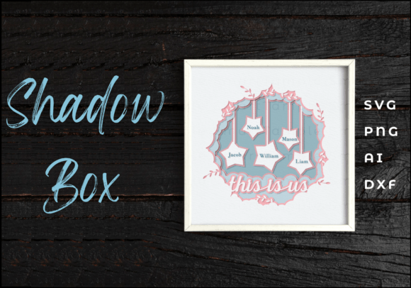 Crafting a Layered Family Tree Shadow Box