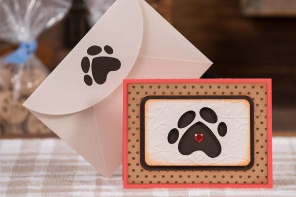 Crafting Connection: The Art and Utility of the Pet Paw Card SVG