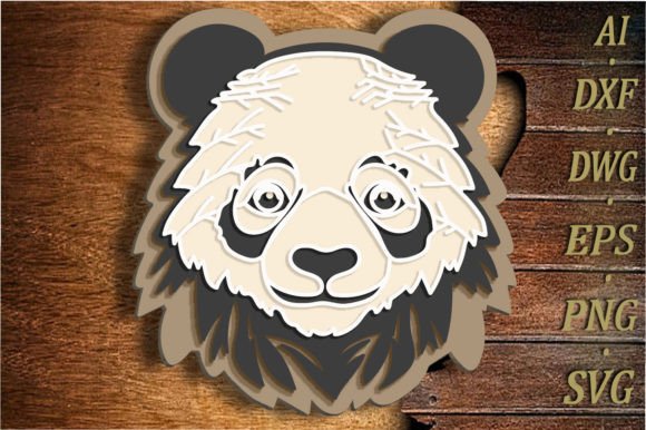 Crafting Depth: A Guide to the Panda SVG Multi-Layer Assemble Design
