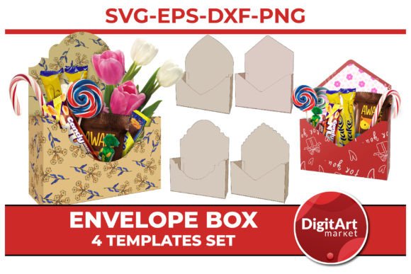Create Elegant Envelope Flower Boxes with Liners