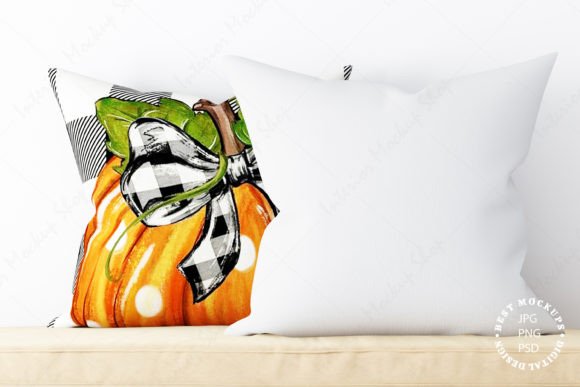 Elevate Designs with a White Square Pillow Mockup