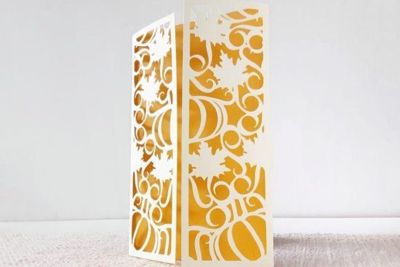 Elevate Your Autumn Greetings with the Pumpkin SVG Card by SAED Designs