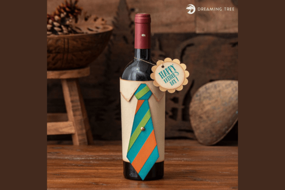 Elevate Your Gift Giving with a Father's Day Wine Bottle Wrapper