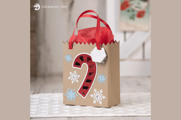 Elevate Your Holiday Gifting with a Handcrafted Candy Cane Bag