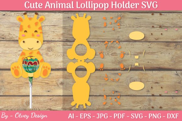 Evaluating Cute Animals Lollipop Holder SVG Files for Craft Projects