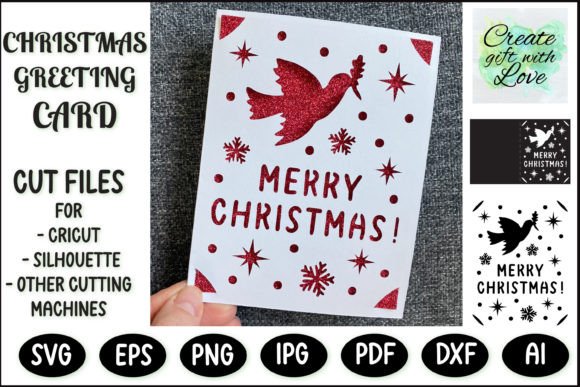Evaluating the Merry Christmas Card SVG Template for Holiday Crafting